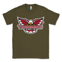Army Green carolina thunderbirds Classic Tee - minhPixels