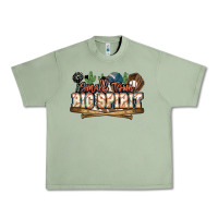 Oil Green Small town big spirit Baseball Urban Heavy Tee - HowdyJamesFarm