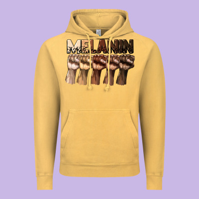 Melanin Juneteenth Vintage Hoodie Designed By Cowgirlartshop