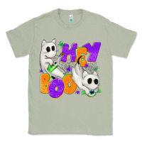 Matcha Hey Boo with Ghost Cats Classic Tee - texasbilliewilder