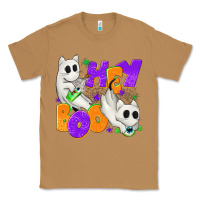 Toasted Coconut Hey Boo with Ghost Cats Classic Tee - texasbilliewilder
