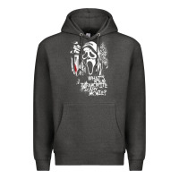 Charcoal Heather Scream Favorite Scary Movie Premium Hoodie - minhPixels