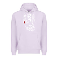 Lilac Scream Favorite Scary Movie Premium Hoodie - minhPixels