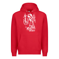 Red Scream Favorite Scary Movie Premium Hoodie - minhPixels