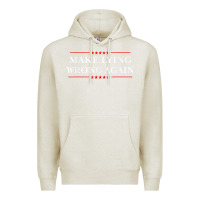 Oatmeal Heather Make Lying Wrong Again   Gift Resist Racism AntiTrump Premium Hoodie - minhPixels