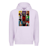 Lilac Clue Movie Premium Hoodie - minhPixels
