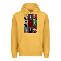 Mustard Clue Movie Premium Hoodie - minhPixels