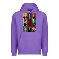 Purple Clue Movie Premium Hoodie - minhPixels