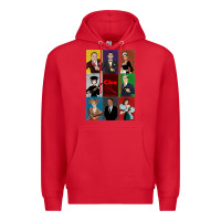 Red Clue Movie Premium Hoodie - minhPixels