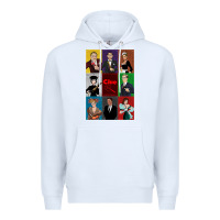 White Clue Movie Premium Hoodie - minhPixels