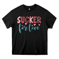 Black sucker for love Heavy Core Tee - JahusDesignShop