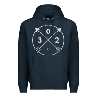 Navy Delaware Area Code 302 State Pride Souvenir Gift Arrow Premium Hoodie - minhPixels