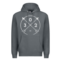 Rock Delaware Area Code 302 State Pride Souvenir Gift Arrow Premium Hoodie - minhPixels