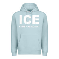 Blue Mist ICE Federal Agent Halloween Costume Police Immigration Shirt Premium Hoodie - minhPixels