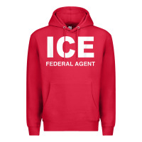 Cardinal ICE Federal Agent Halloween Costume Police Immigration Shirt Premium Hoodie - minhPixels