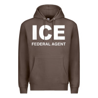 Coffee ICE Federal Agent Halloween Costume Police Immigration Shirt Premium Hoodie - minhPixels