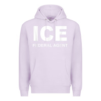 Lilac ICE Federal Agent Halloween Costume Police Immigration Shirt Premium Hoodie - minhPixels