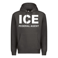 Smoke ICE Federal Agent Halloween Costume Police Immigration Shirt Premium Hoodie - minhPixels