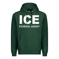 Sports Green ICE Federal Agent Halloween Costume Police Immigration Shirt Premium Hoodie - minhPixels