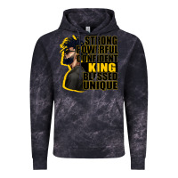 Cloud Black strong powerful confident king blessed unique Vintage Hoodie - CowGirlArtShop