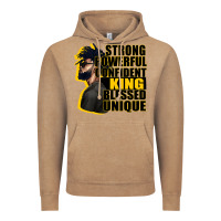 Vintage Coffee strong powerful confident king blessed unique Vintage Hoodie - CowGirlArtShop