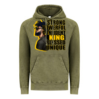 Vintage Olive strong powerful confident king blessed unique Vintage Hoodie - CowGirlArtShop