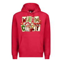 Cardinal warm and cozy santa Premium Hoodie - FaDigitalArtStudio