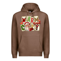 Chestnut warm and cozy santa Premium Hoodie - FaDigitalArtStudio