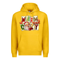 Lemon warm and cozy santa Premium Hoodie - FaDigitalArtStudio