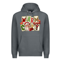 Rock warm and cozy santa Premium Hoodie - FaDigitalArtStudio