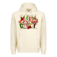 Sandshell warm and cozy santa Premium Hoodie - FaDigitalArtStudio