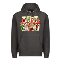 Smoke warm and cozy santa Premium Hoodie - FaDigitalArtStudio