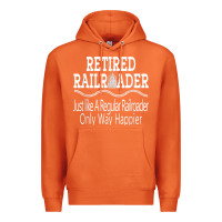 Carrot Mens Railroad Retirement Gifts For Men Premium Hoodie - minhPixels