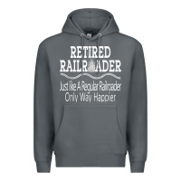 Rock Mens Railroad Retirement Gifts For Men Premium Hoodie - minhPixels