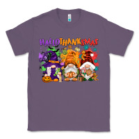 Lavender Hallothanksmas gnomes Classic Tee - NancyCooperArtShop