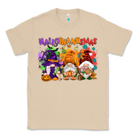 Mushroom Hallothanksmas gnomes Classic Tee - NancyCooperArtShop