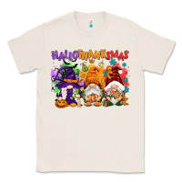 Natural Hallothanksmas gnomes Classic Tee - NancyCooperArtShop