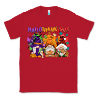 Red Hallothanksmas gnomes Classic Tee - NancyCooperArtShop