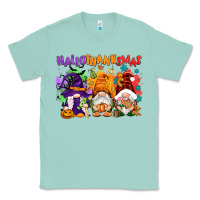 Seafoam Hallothanksmas gnomes Classic Tee - NancyCooperArtShop