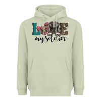 Matcha armed forces day love my soldier Heavyweight Hoodie - Artiststas