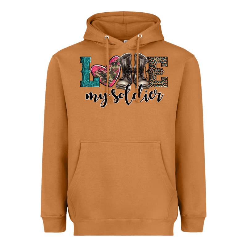 Armed Forces Day Love My Soldier Heavyweight Hoodie by Artiststas | Teevron