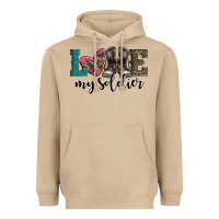 Mushroom armed forces day love my soldier Heavyweight Hoodie - Artiststas