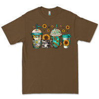 Cacao sunflowers coffee cups Premium Tee - Jasminsmagicworld