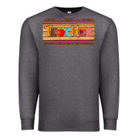 Charcoal Heather teacher pen apple license plate template Premium Sweatshirt - Artiststas