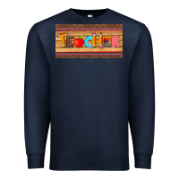 Navy teacher pen apple license plate template Premium Sweatshirt - Artiststas