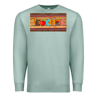 Seafoam teacher pen apple license plate template Premium Sweatshirt - Artiststas