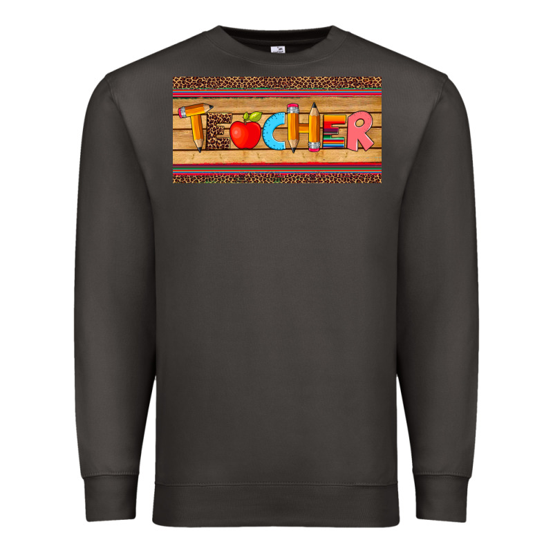 Teacher Pen Apple License Plate Template Premium Sweatshirt by Artiststas | Teevron