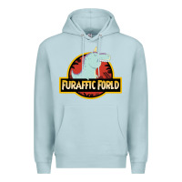 Blue Mist Furaffic Forld Premium Hoodie - minhPixels