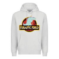 Dove Grey Furaffic Forld Premium Hoodie - minhPixels