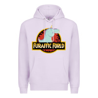 Lilac Furaffic Forld Premium Hoodie - minhPixels